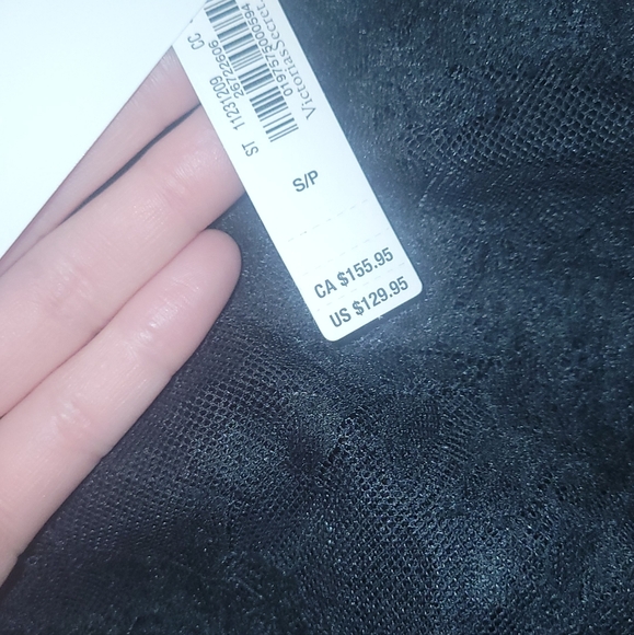 Victoria secret black see through lace pants, size small - Picture 5 of 5